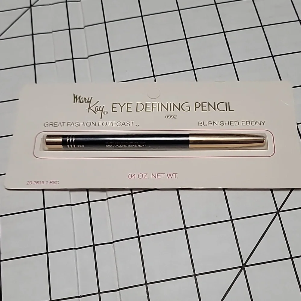 Mary Kay Eye Defining Pencil Vintage NIP Old Stock 0992 Burnished Ebony .o4 oz